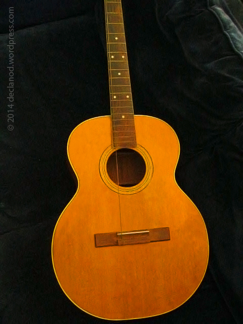 harmony sovereign acoustic guitar instruments music